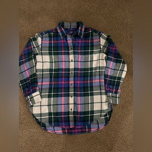 Gap Flannel Big Shirt - S